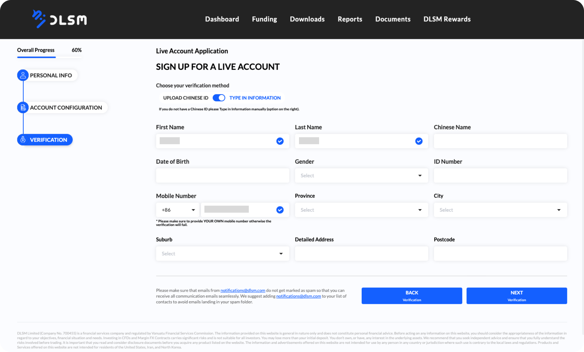 How to open an account? Help Center